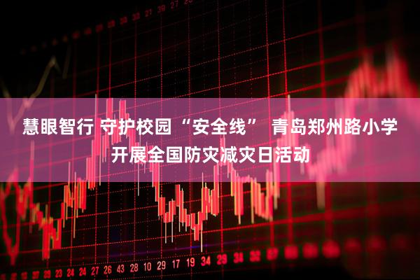 慧眼智行 守护校园 “安全线”  青岛郑州路小学开展全国防灾减灾日活动
