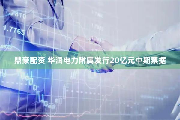 鼎豪配资 华润电力附属发行20亿元中期票据