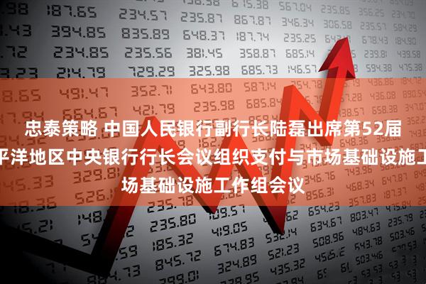 忠泰策略 中国人民银行副行长陆磊出席第52届东亚及太平洋地区中央银行行长会议组织支付与市场基础设施工作组会议