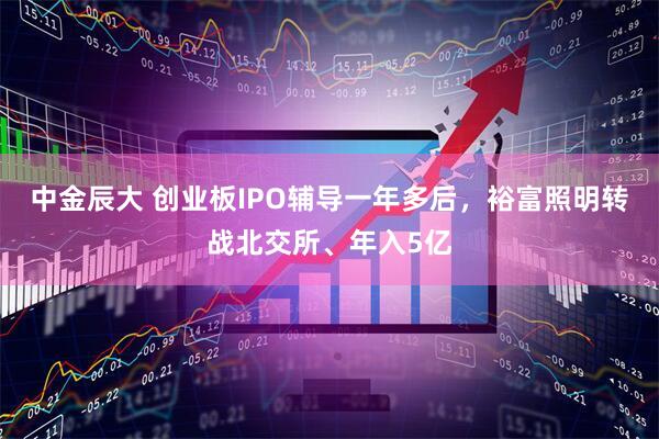 中金辰大 创业板IPO辅导一年多后，裕富照明转战北交所、年入5亿