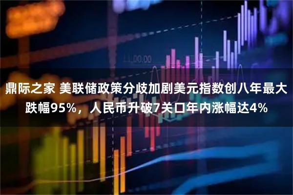 鼎际之家 美联储政策分歧加剧美元指数创八年最大跌幅95%，人民币升破7关口年内涨幅达4%